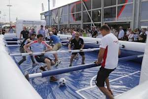 Vielleicht nicht besonders elegant, aber effektiv – Thierry Neuville schoss vier Tore