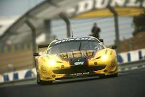 Der Ferrari 458 Italia von JMW beim Debüt in Le Mans 2011