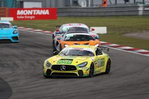 Der Mercedes-AMG GT4 vom Team Mann-Filter HTP-Winward Motorsport