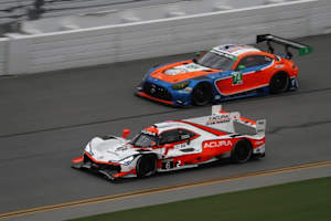 Der Acura DPi von Juan Pablo Montoya in Daytona