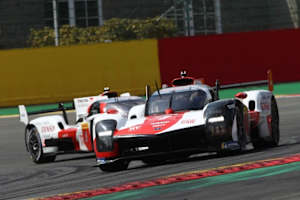 Favoriten in Portimão: Die beiden Toyota GR010 Hybrid