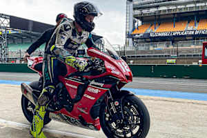 Philipp Steinmayr auf der Yamaha R1 in Le Mans