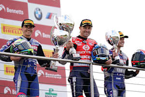 Jason O'Halloran, Josh Brookes, Tarran Mackenzie (vlnr.)