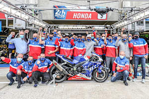 2020 triumphierte F.C.C. TSR Honda France beim 24h-Rennen in Le Mans