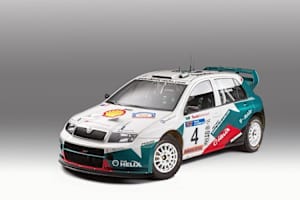 Skoda Fabia WRC von vorne 