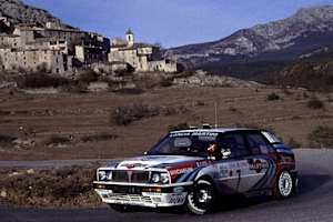 Didier Auriol Rallye Monte Carlo 1990