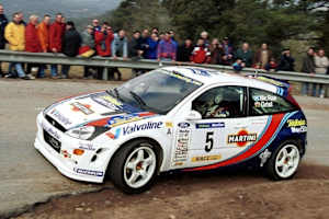 Colin McRae gewinnt knapp in Spanien