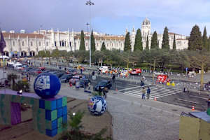 Die Rallye Dakar hätte am 5. Januar 2008 in Lissabon starten sollen