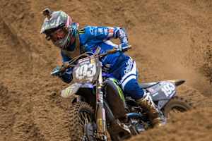 Jago Geerts gewann den ersten Lauf von Lommel 2