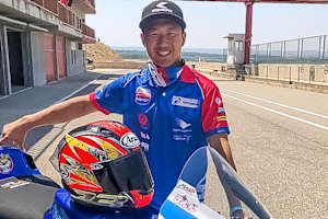 Taiga Hada steht bereit