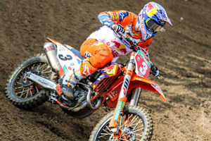 Jeffrey Herlings wurde seiner Favoritenrolle gerecht