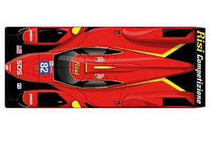 So soll der Oreca 07 von Risi Competizione aussehen