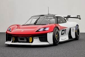 Spektakuläre Optik beim Porsche Mission R