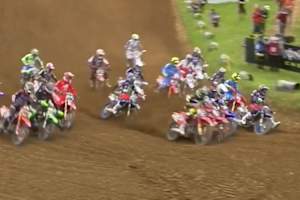 Maxime Renaux und Tim Gajser lagen schon nach dem Start vorn