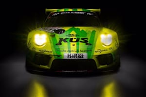 Der Grello genannte Porsche 911 GT3 R von Manthey-Racing
