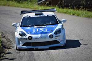 Cedric Robert in seiner Alpine A110