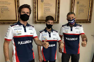 Nico Terol, David Alonso und Jorge Martinez