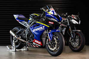 Die Triumph Street Triple 765 RS als Renn- und Serienversion
