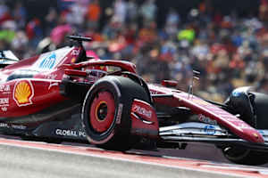 Charles Leclerc im Ferrari