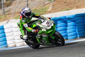 Garrett Gerloff beim Jerez-Test