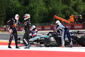 Max Verstappen und Kimi Antonelli in Österreich