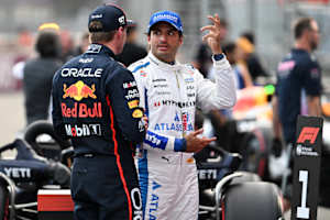 Max Verstappen und Carlos Sainz