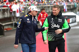 Max Verstappen und Nico Hülkenberg