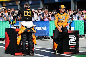 Oscar Piastri und Lando Norris