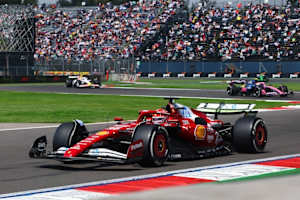 Charles Leclerc in Mexiko