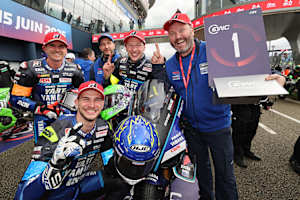 Wie in Le Mans möchte das Yamaha Austria Racing Team auch beim Bol d'Or jubeln