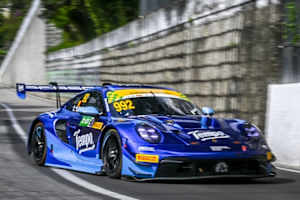 Vor dem Unfall: Laurens Vanthoor in Macau