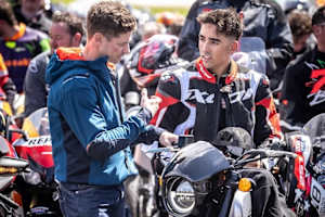 Casey Stoner und Senna Agius
