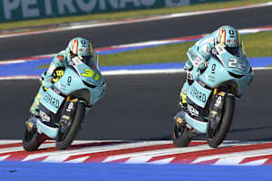 Doppelspitze: David Almansa vor Adrian Fernandez (Leopard Racing)