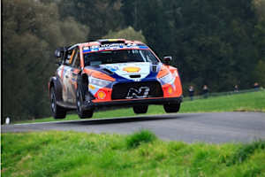 Hyundai-Pilot Ott Tänak gewann in 2024 die Central European Rally