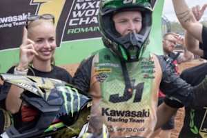 Kawasaki-Held Romain Febvre ist nach dem Gewinn des zweiten WM-Titels überglücklich