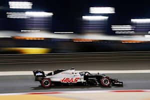Grosjeans bislang letzte Ausfahrt im Haas in Bahrain 2020