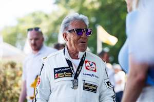 Mario Andretti beim Goodwood Festival of Speed
