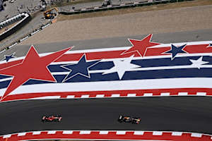 Max Verstappen und Carlos Sainz im Vorjahr in Austin