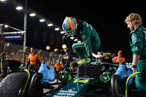 Fernando Alonso vor dem Singapur-GP