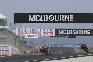 Nicht nur auf der Zielgeraden werden die Piloten auf Phillip Island vom Wind attackiert