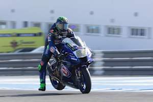 Stefano Manzi holte sich einen weiteren Supersport-Sieg