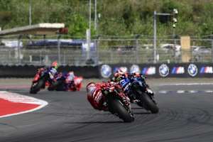 Pecco Bagnaia fuhr in Mandalika dem Feld hinterher