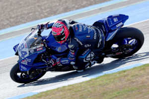 Lucas Mahias fuhr Bestzeit