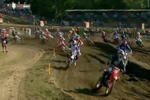 Hunter Lawrence gewann mit einem Start-Ziel-Sieg