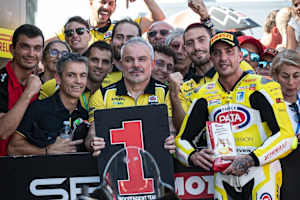 Andrea Iannone schenkte Go Eleven zum Abschied solide Ergebnisse