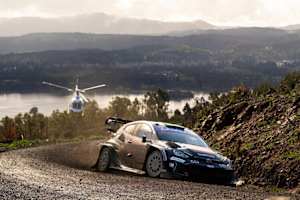 Der WM-Führende Elfyn Evans (Toyota) liegt vor dem Finaltag bei der Rallye Chile auf Platz zwei