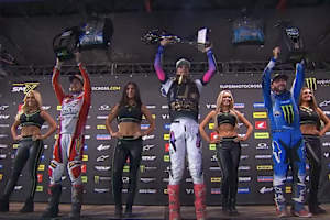 Jett Lawrence gewann vor Hunter Lawrence und Eli Tomac