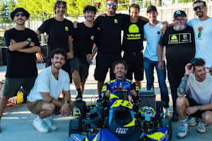 Valentino Rossi, Casey Stoner und die VR46-Akademie