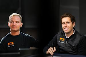 Mathys Jaubert (li.) und Daniel Juncadella