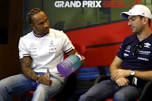 Lewis Hamilton und Nicholas Latifi